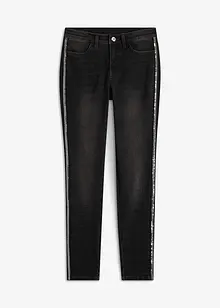 Stretchjeans med dekor, bonprix