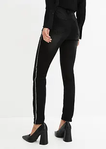 Stretchjeans med dekor, bonprix