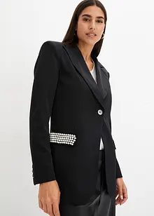 Blazer med perler, bonprix