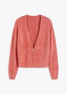 Myk cardigan med dekorknapper, bonprix