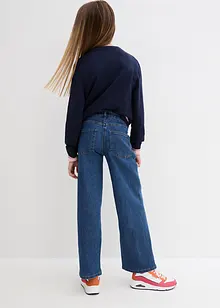 Jeans med kjede til barn, Wide Leg, bonprix