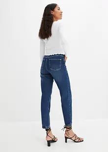 Mom-jeans High Waist, Low Stretch, cropped, bonprix