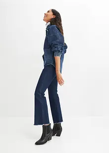 Flared-jeans Mid Waist, cropped, bonprix