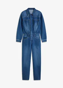 Denim-jumpsuit, Barrel Fit, bonprix