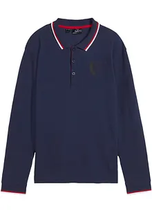 Poloshirt, langermet, av økologisk bomull, bonprix