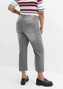 Straight-jeans High Waist, økologisk bomull, bonprix