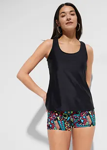 Tankini (3-delt sett) med bustier-bikinioverdel, bonprix