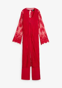 Jumpsuit med blondejakke (2 delt sett), bonprix