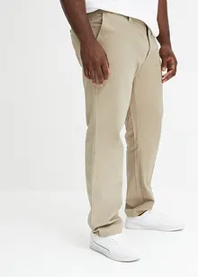 Chinos i ren bomull og Regular Fit-modell, Straight, bonprix