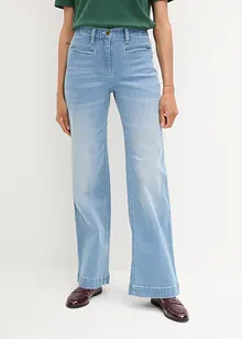 Flared jeans Mid Waist, Marlene-stil, bonprix