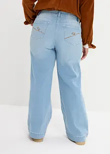 Wide Leg-jeans Mid Waist, bonprix