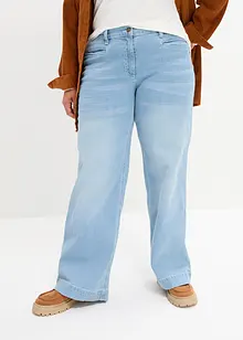 Wide Leg-jeans Mid Waist, bonprix