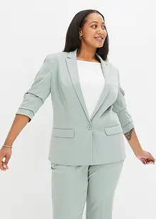 Blazer med draperte ermer, bonprix