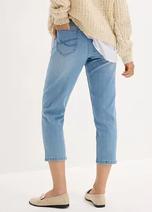 Capri-jeans med dekor-sømmer, bonprix