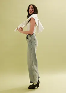 Wide Leg-jeans, High Waist, bonprix