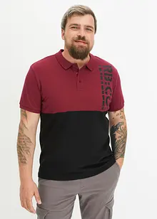 Piké poloshirt i økologisk bomull, slim fit, bonprix