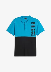 Piké poloshirt i økologisk bomull, slim fit, bonprix