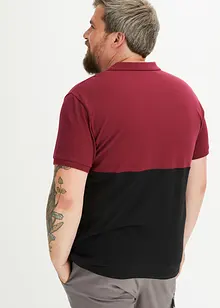 Piké poloshirt i økologisk bomull, slim fit, bonprix