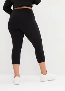 Ultrasoft treningsleggings med lommer på sidene, i capri-lengde, bonprix