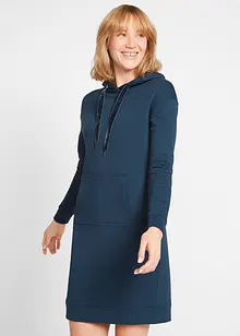 Sweatshirtkjole i 100% bomull, bonprix