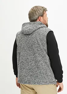 Strikket fleecevest, bonprix