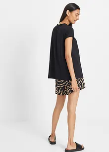 Bomullstopp med blonder, bonprix