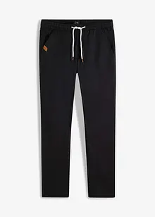 Regular Fit-slip on-bukse med stretch, Straight, bonprix