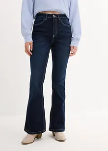 Flared-jeans High Waist, stretch, bonprix