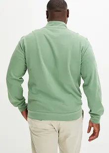 Sweatshirt med troyer-krage, bonprix