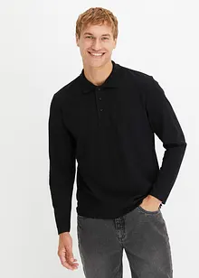 Piqué-poloshirt, lang arm, bonprix