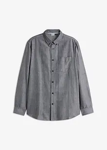 Essential Oxford-skjorte med lange ermer, bonprix