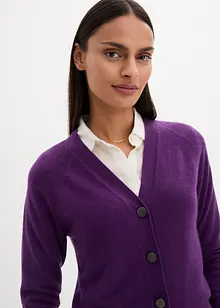 Cardigan i kasjmir med Good Cashmere Standard®, bonprix