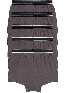 Boxershorts med økologisk bomull til barn (5-pack), bonprix