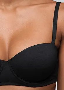 Multiway-BH med bøyle og økologisk bomull (2-pack), bonprix