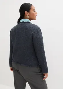 Boxy bouclé-blazer, bonprix