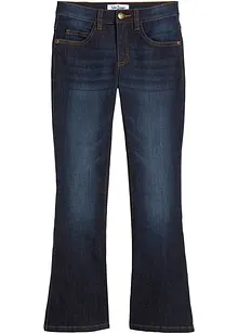 Myk jeansbukse for barn, Flared, bonprix