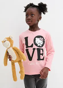 Langermet shirt med Hello Kitty for barn, bonprix