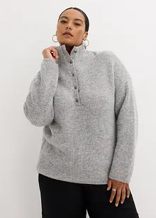 Oversized ullgenser med alpakka, bonprix