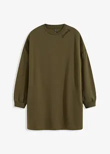 Oversized sweatshirtkjole, bonprix
