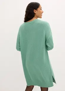 Oversized strikkekjole, bonprix