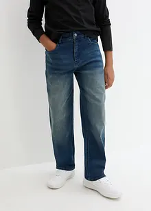 Extra Loose Fit-jeans med regulerbar linning, Straight, bonprix