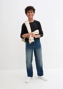 Extra Loose Fit-jeans med regulerbar linning, Straight, bonprix