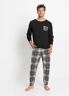 Pyjamas i 100% bomull, bonprix