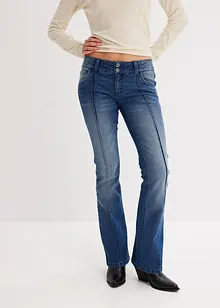 Flared-jeans Low Waist, bonprix