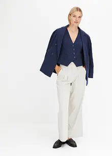 Dressvest i viskosemiks, bonprix