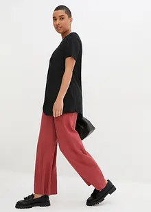 T-shirt i A-formet snitt, kort arm, bonprix