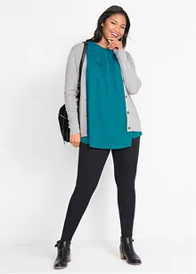 T-skjorte i A-fasong, kortermet, bonprix