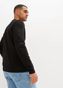 Langermet topp (2-pack), bonprix