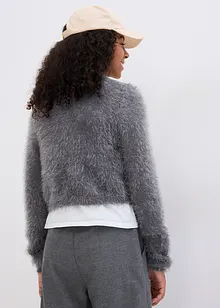 Fluffy strikket bolero for barn, bonprix