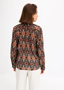 Lett bluse med print, bonprix